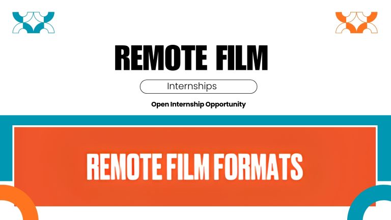 Remote Film Internships – The Intern Group