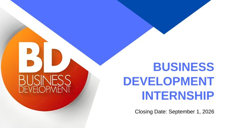 Business Development Internship | Spring 2026
