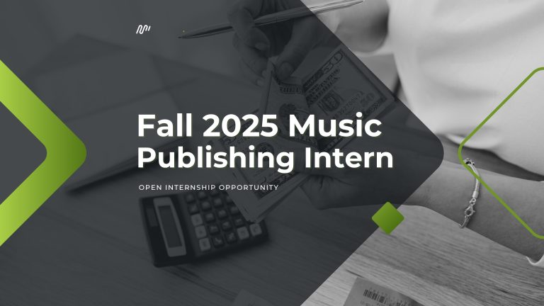 Fall 2025 Music Publishing Intern | Dividend Management, LLC