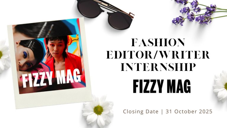 Fashion Editor/Writer Internship at Fizzy Mag – Remote