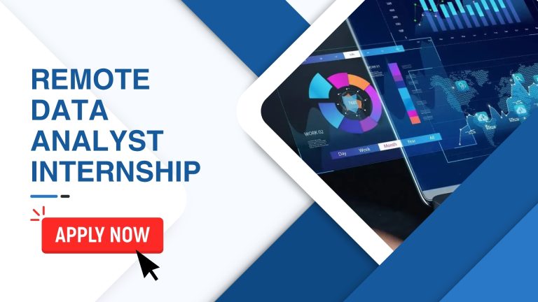 Remote Data Analyst Internships – Summer 2025