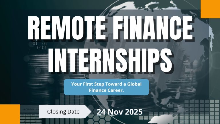 Remote Finance Internships with Virtual Internships