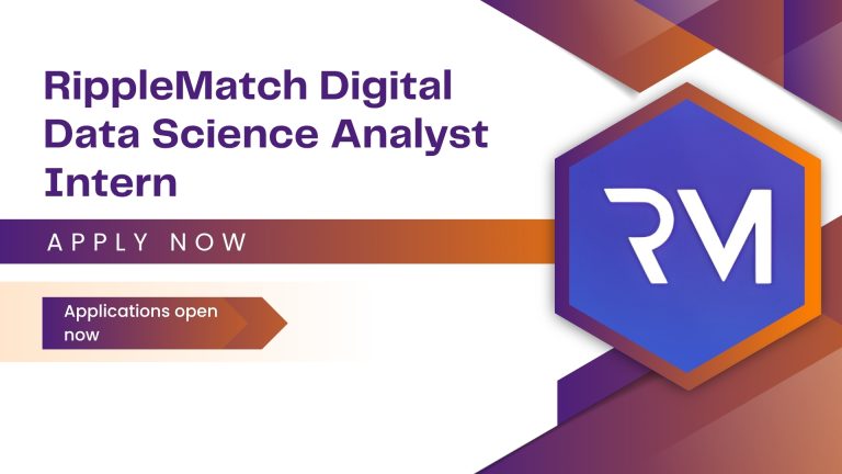 RippleMatch Digital Data Science Analyst Intern – USA