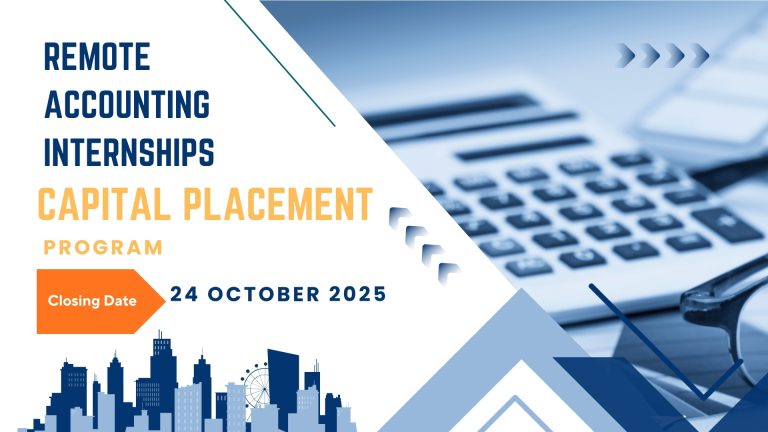 Remote Accounting Internships – Capital Placement Program