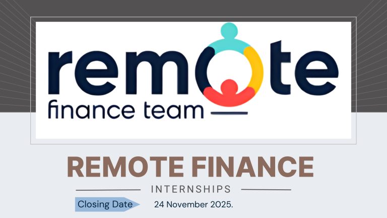 Remote Finance Internships – Capital Placement